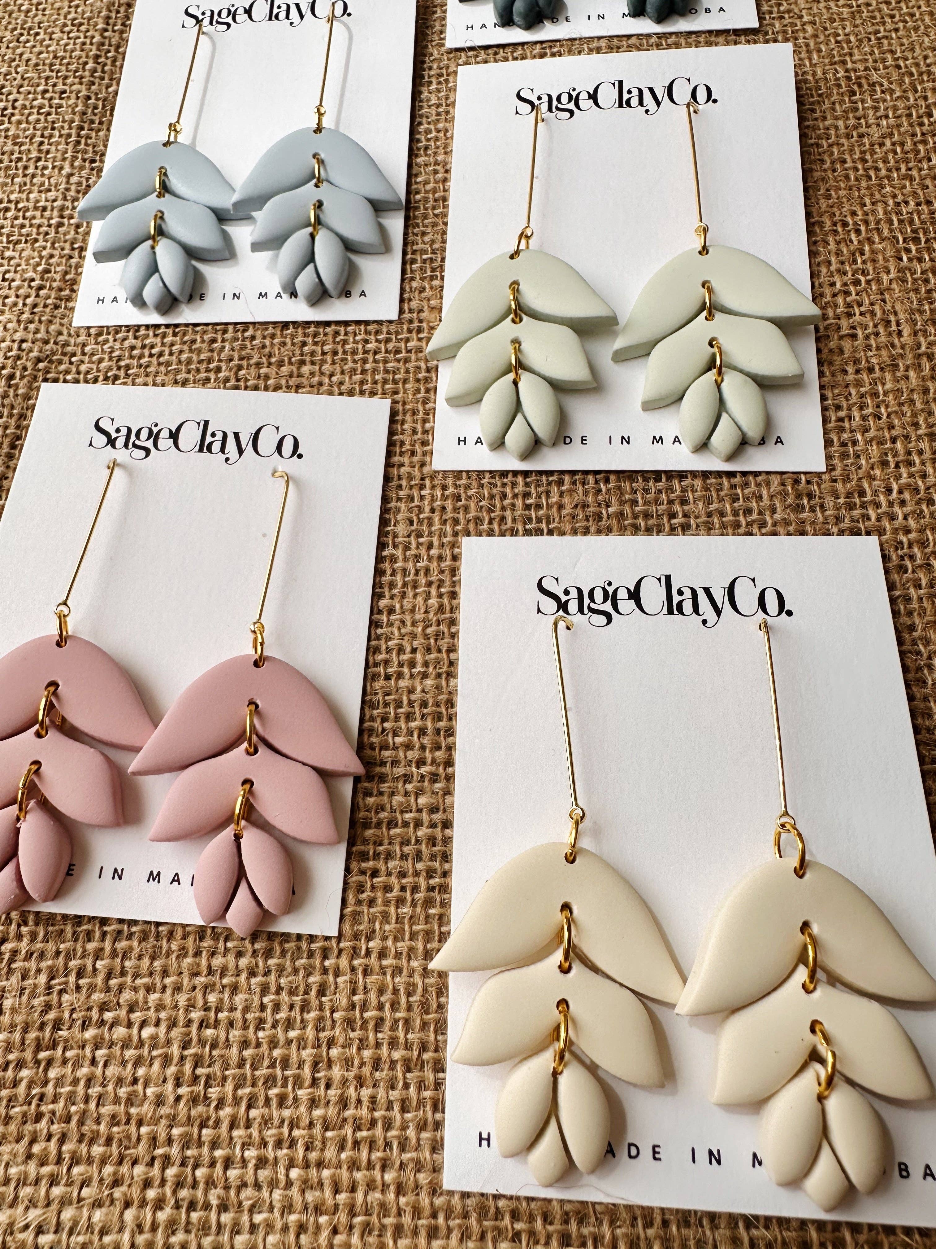 SageClayCo – Großhandel Ohrhänger – Irene | In Bloom Kollektion8