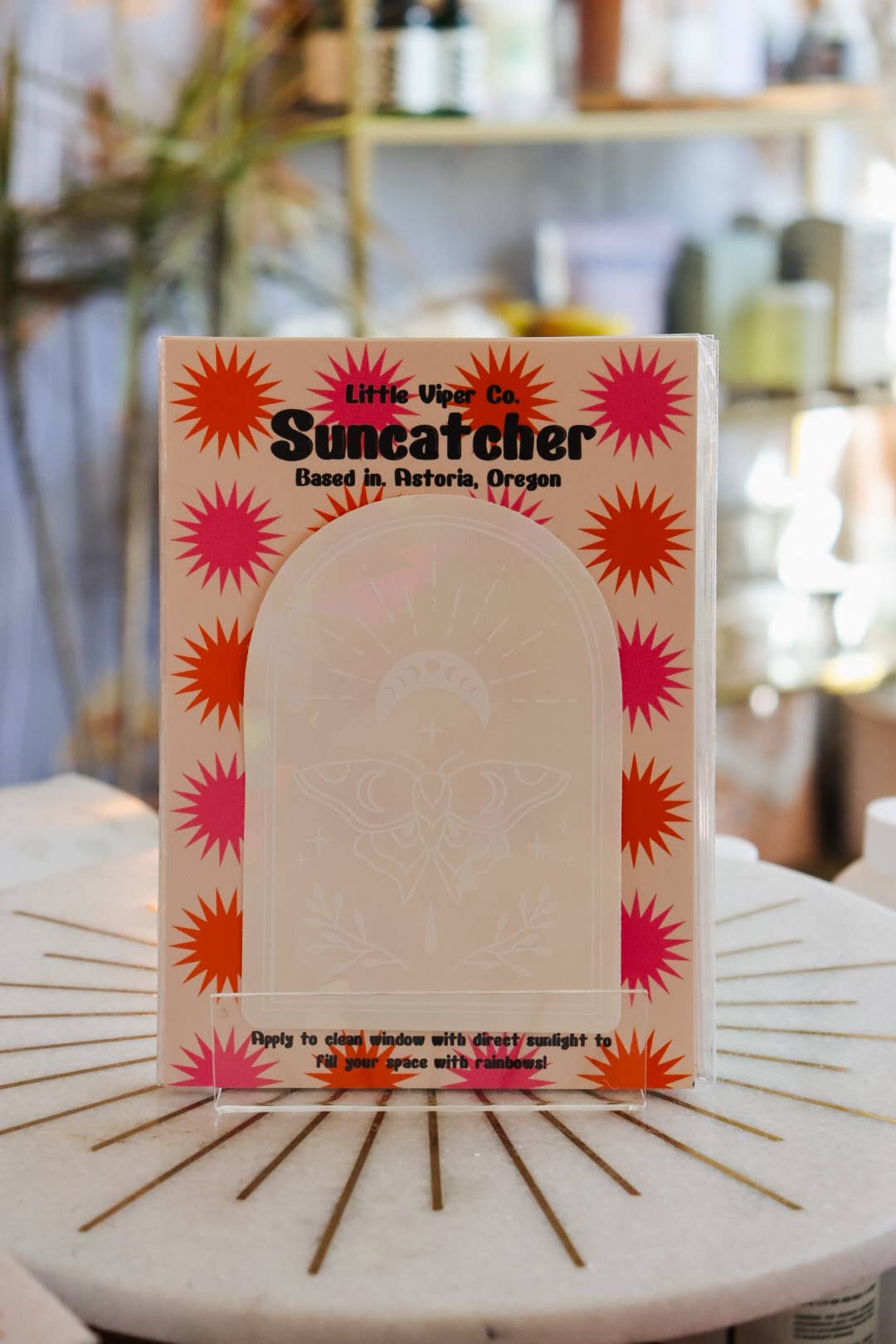 Little Viper Co – Großhandel Sonnenfänger – Mystischer Motten-Suncatcher Regenbogen-Maker-Aufkleber Sonnenfänger4