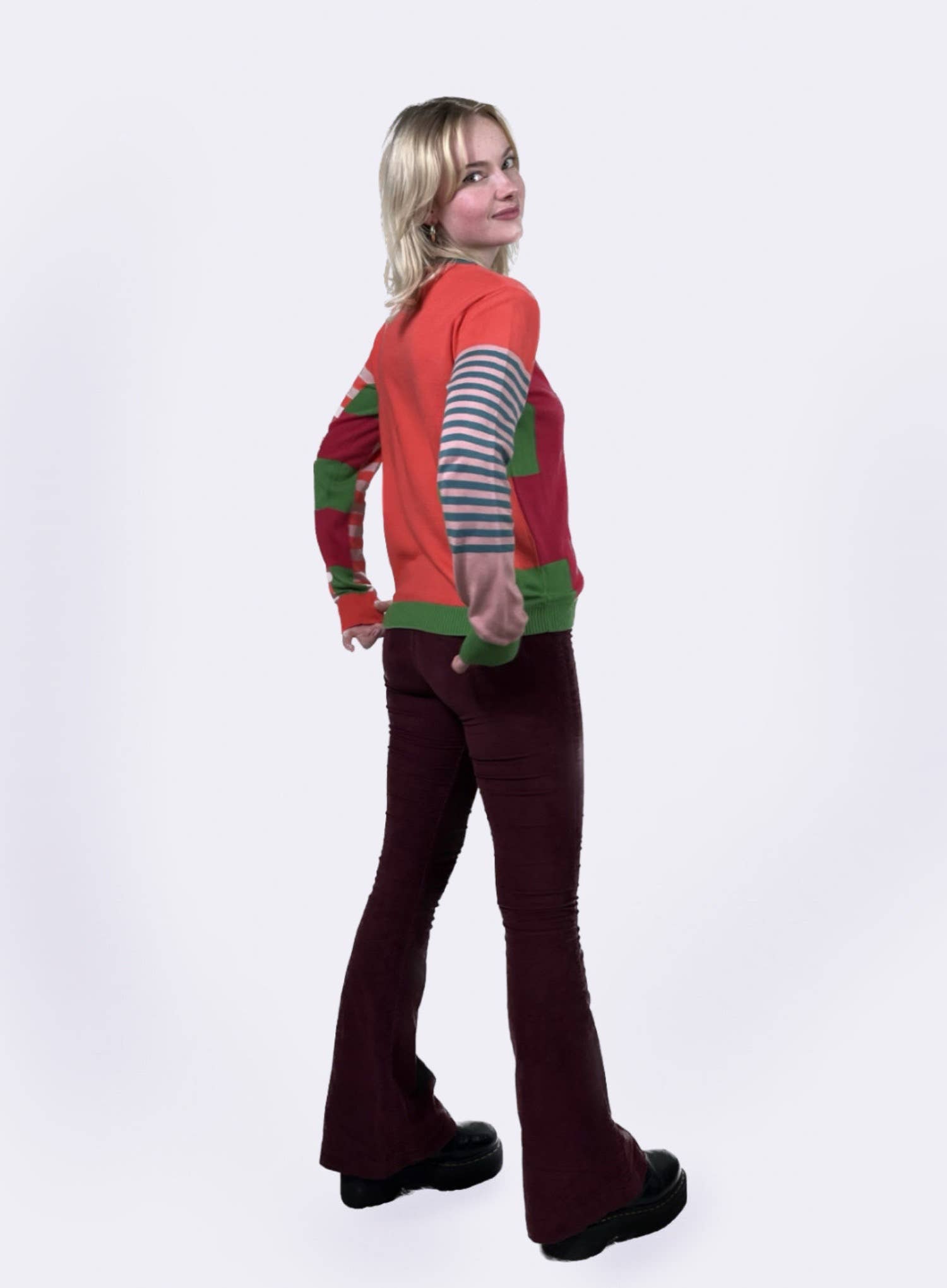 Lo Neel - Wholesale Knit Sweater - Women's - Céline Sunset Jumper3