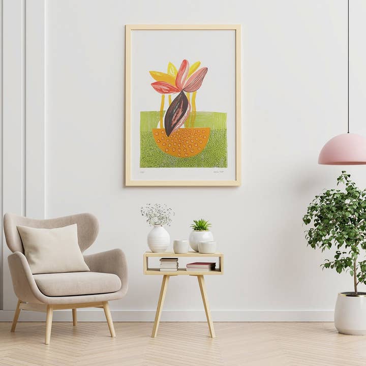 Plant Print - Large Succulent 2 for wholesale by Twenty Birds