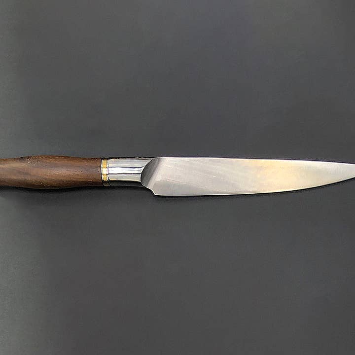 Swartzia Hardwood Handle - 7 Inch Utility Knife for wholesale by Craftstone Knives