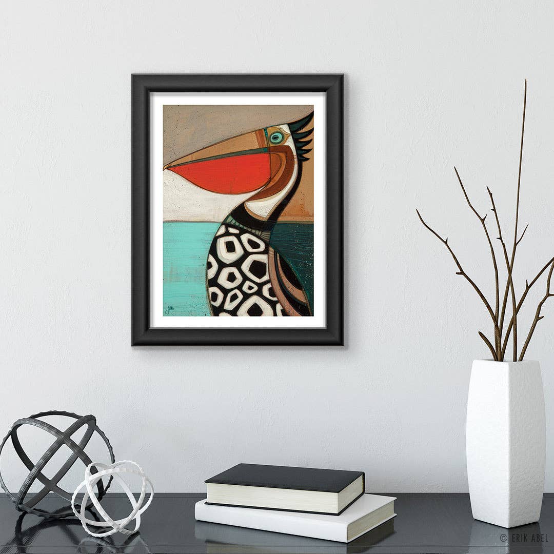 Abel Arts - Vente Affiche d'art - Pelicano - WHLSL Print2