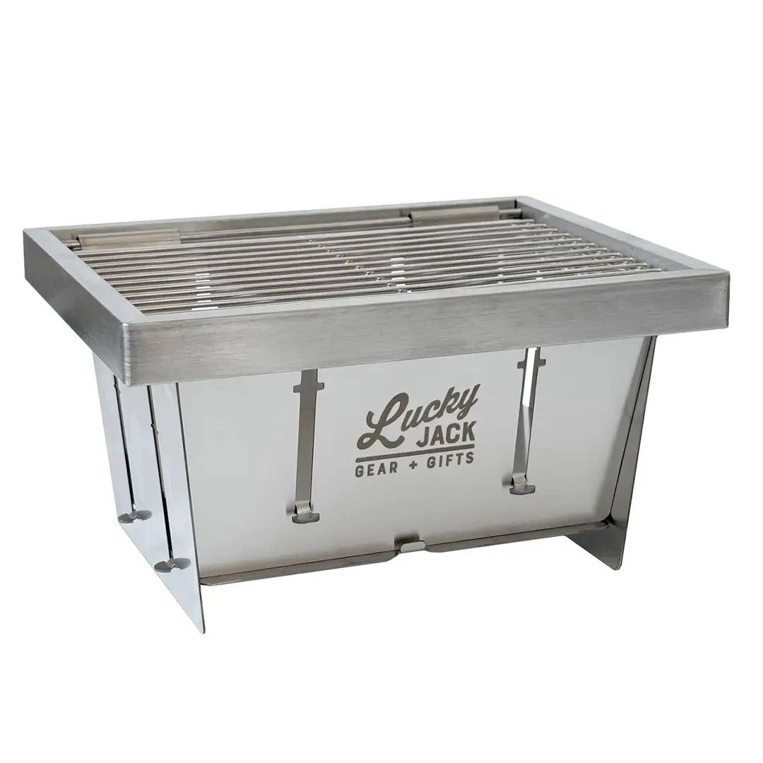 Lucky Jack - Wholesale Outdoor Grill Tools - Solo Grill, Flat-pack Camp Stove (10 pk. Skid)3