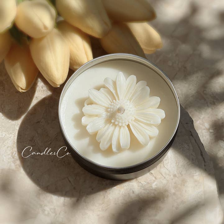 CandlesCo Australia - Wholesale Travel candles - Scented Daisy2