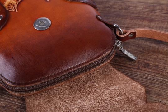 Sunflower Handmade leather inc - Wholesale Crossbody Bag - Women's - Leather large owl purse handbag crossbody6