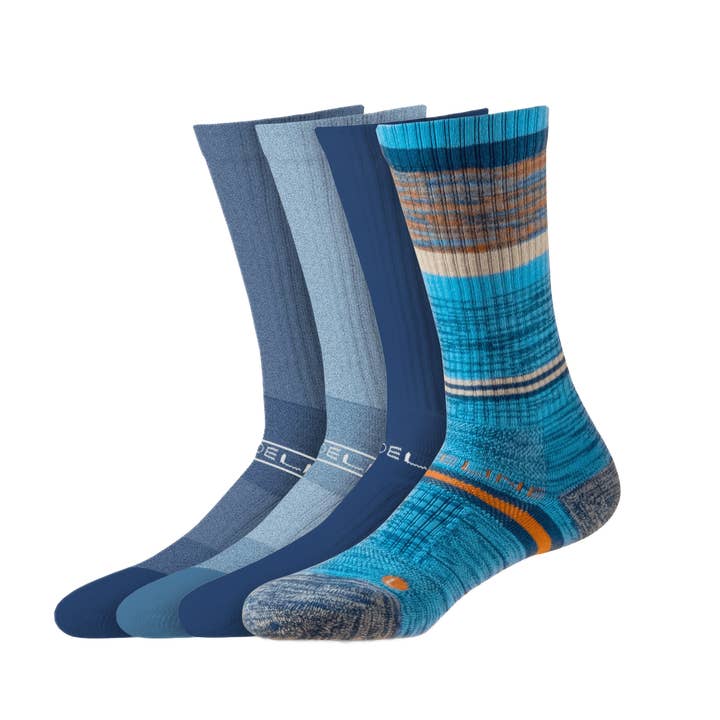 Combed Cotton | Premium Crew 4-Pack for wholesale by Strideline