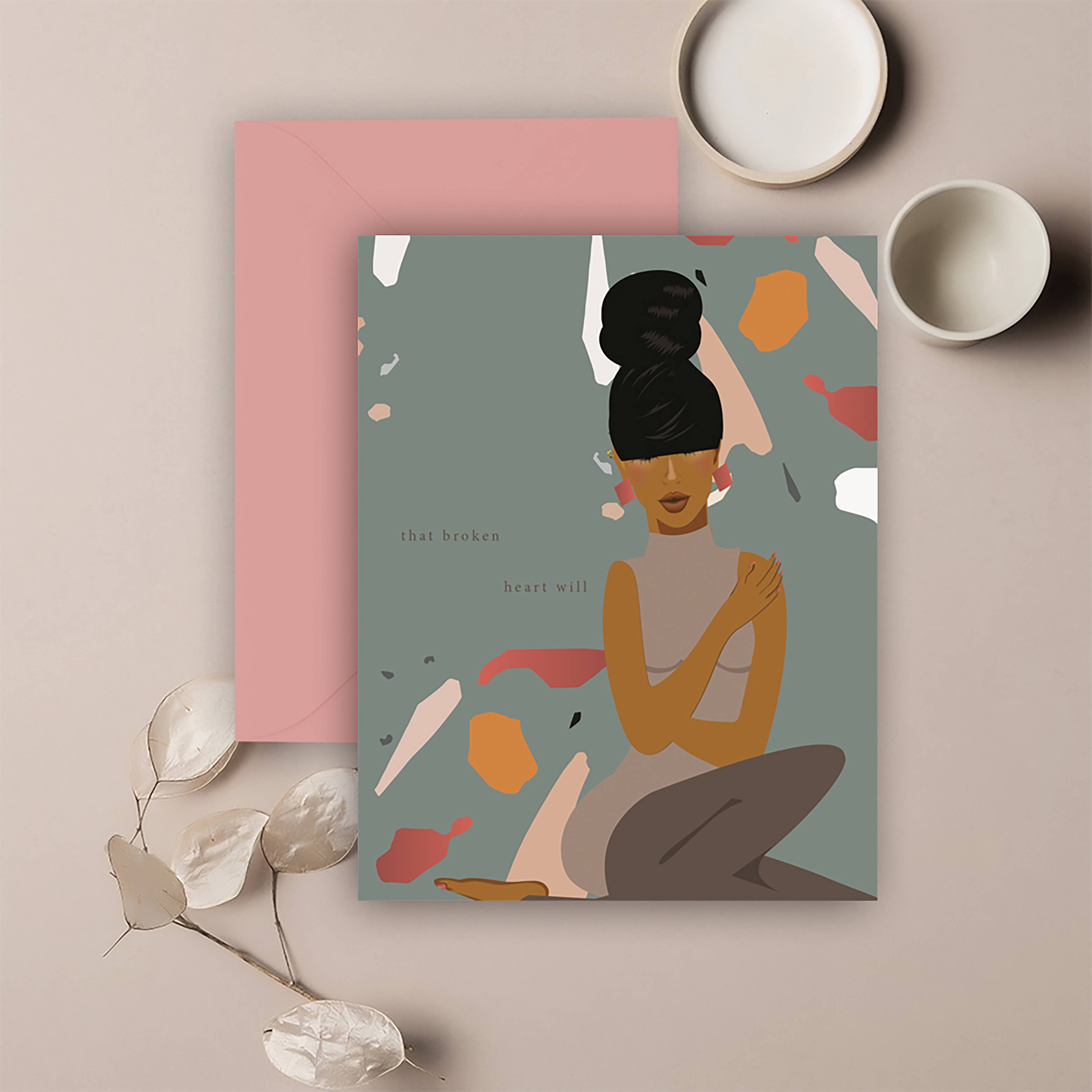 Paper Rehab - Wholesale Love Card - Broken Heart