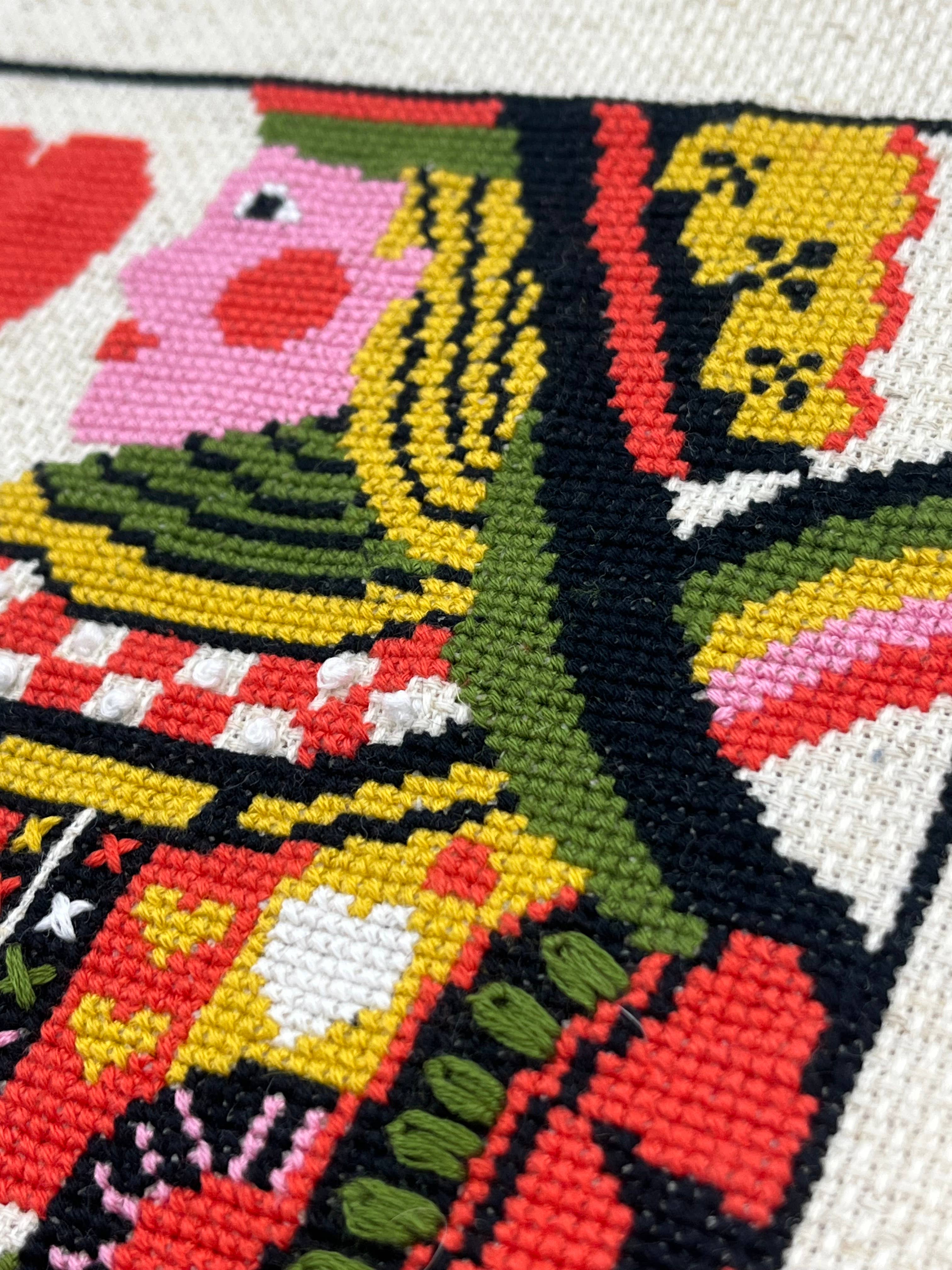 budgiegoods – wholesale Embroidery/cross-stitch supplies – Queen of Hearts Cross Stitch Kit 6