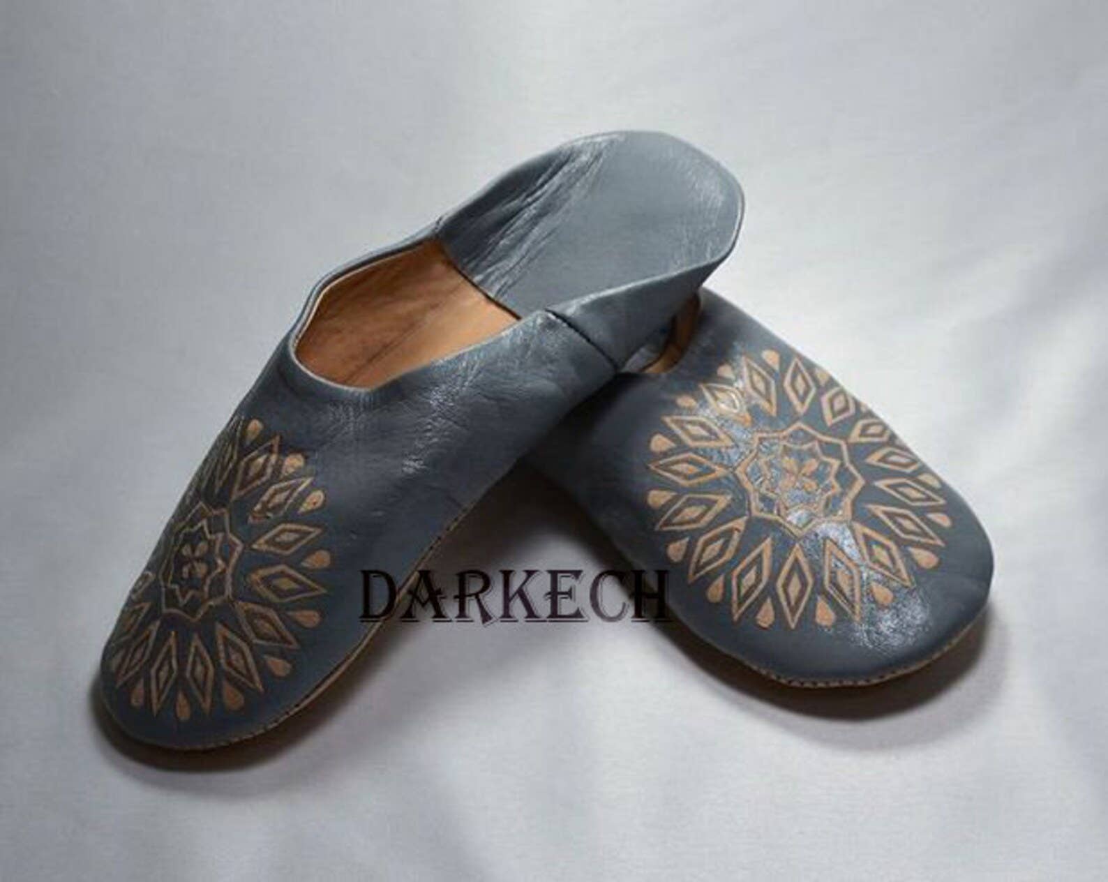 DarKech - Wholesale Slippers - Women's - Womens Moroccan Babouche Slippers Handmade from Soft Organic2