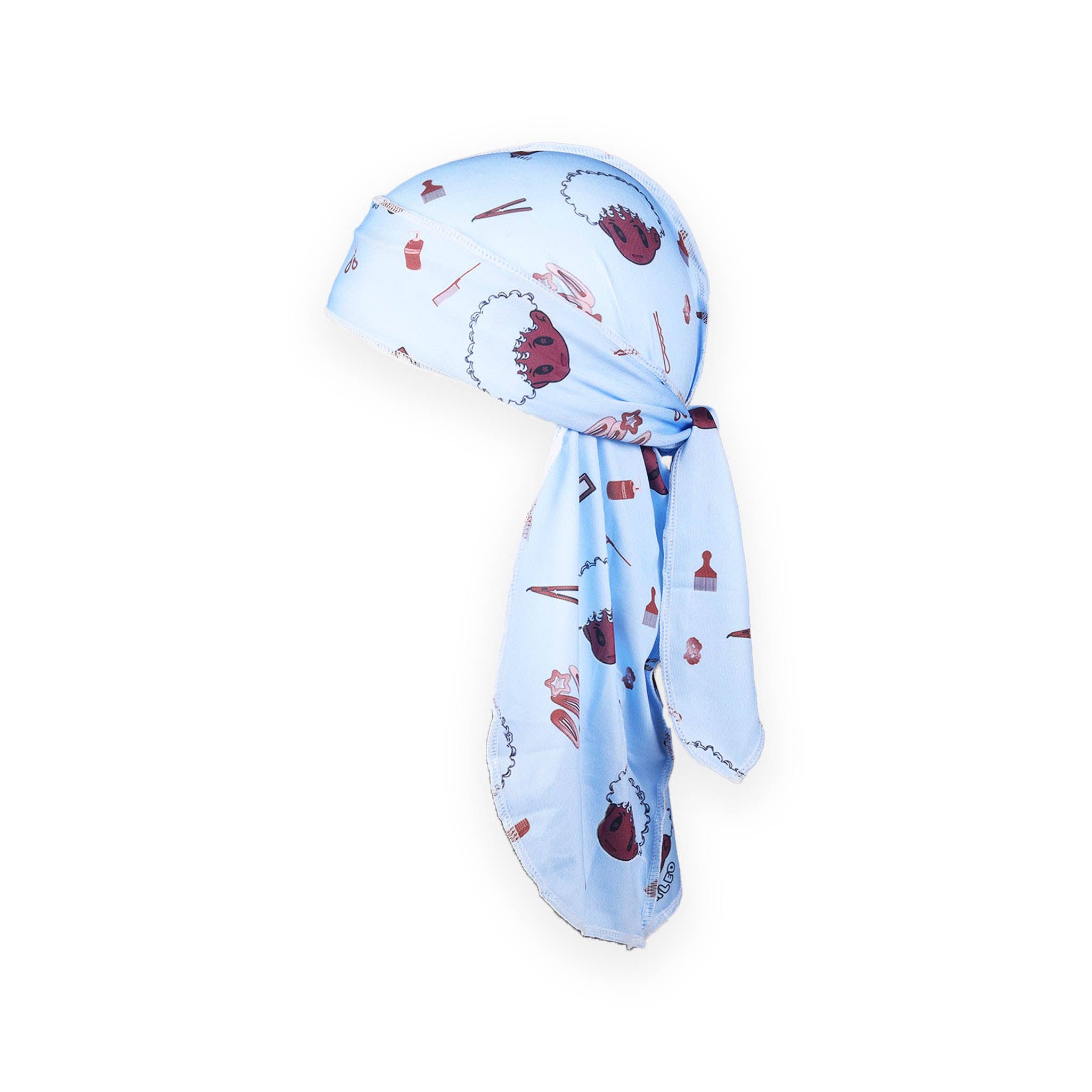 Kembeckled - Wholesale Durag/Wave Cap - Unisex - Durag | Blue Kembeckled