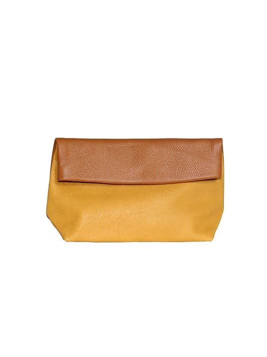 Camel & Mustard Große Ledertasche für den Großhandel von Ripauste