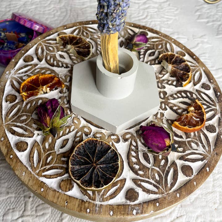 CharlieHaze - Wholesale Incense - Copal Dipped Palo Santo Sticks Rolled In Herbs, Incense Gift