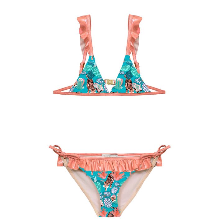 Biquíni Bebelle tiger Anti UV 2 peças por atacado de Chipote Pas
