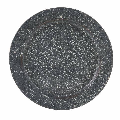 Park Designs - Wholesale Borden - Granite Enamelware Dinerbord - Grijs0