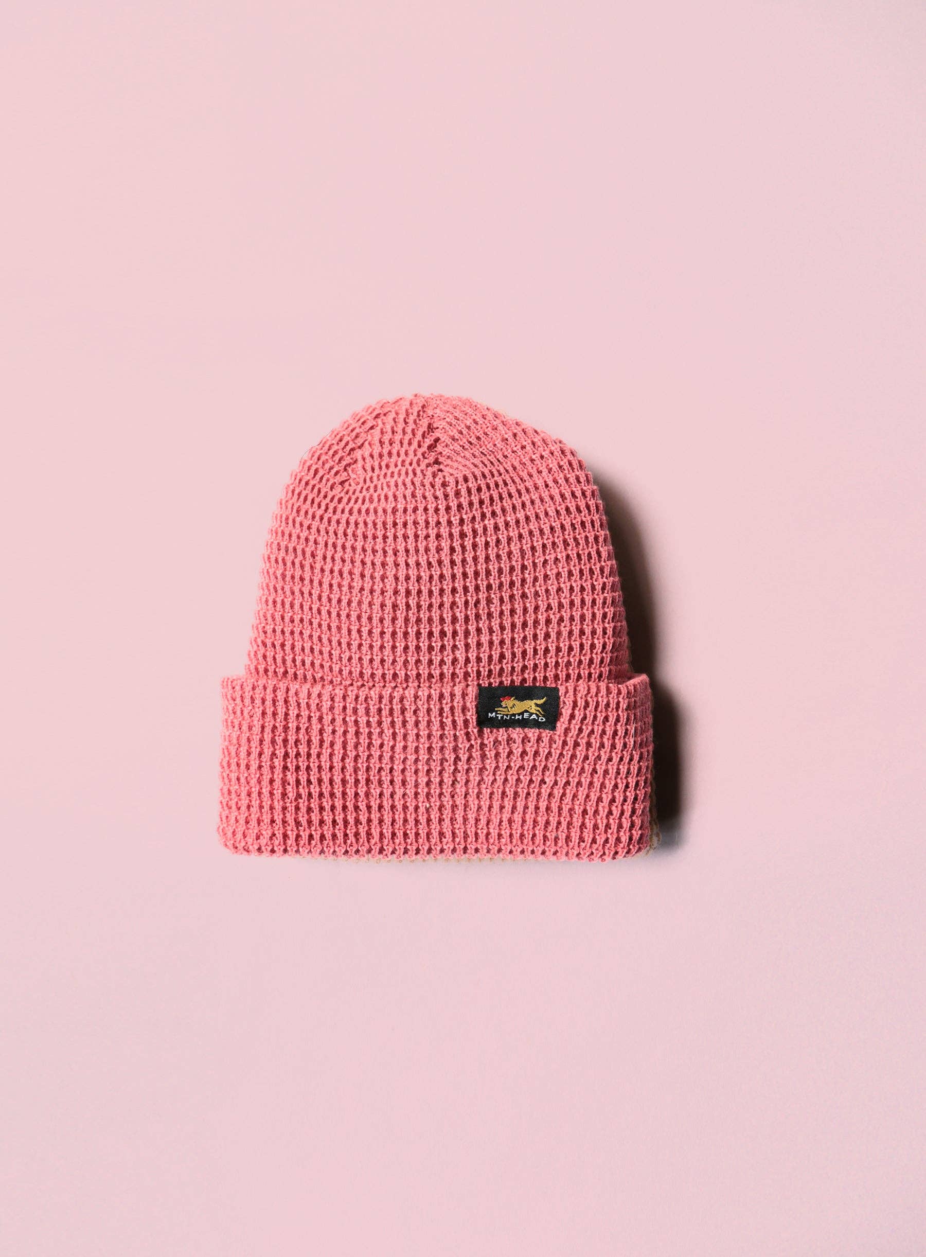 Muttonhead - Wholesale Beanie - Unisex - Waffle Toque - Coral0