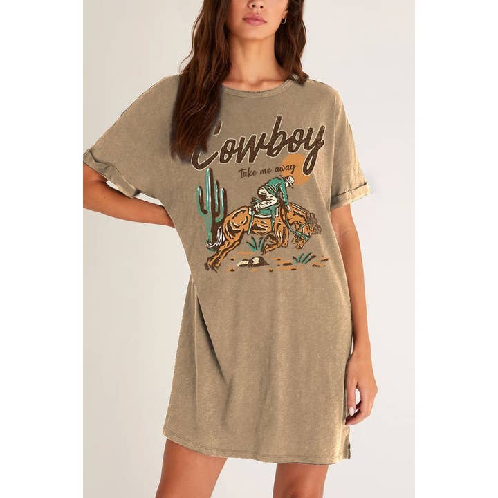 COWBOYKLEID MIT MINERAL-GRAFIK für den Großhandel von HRTandLUV