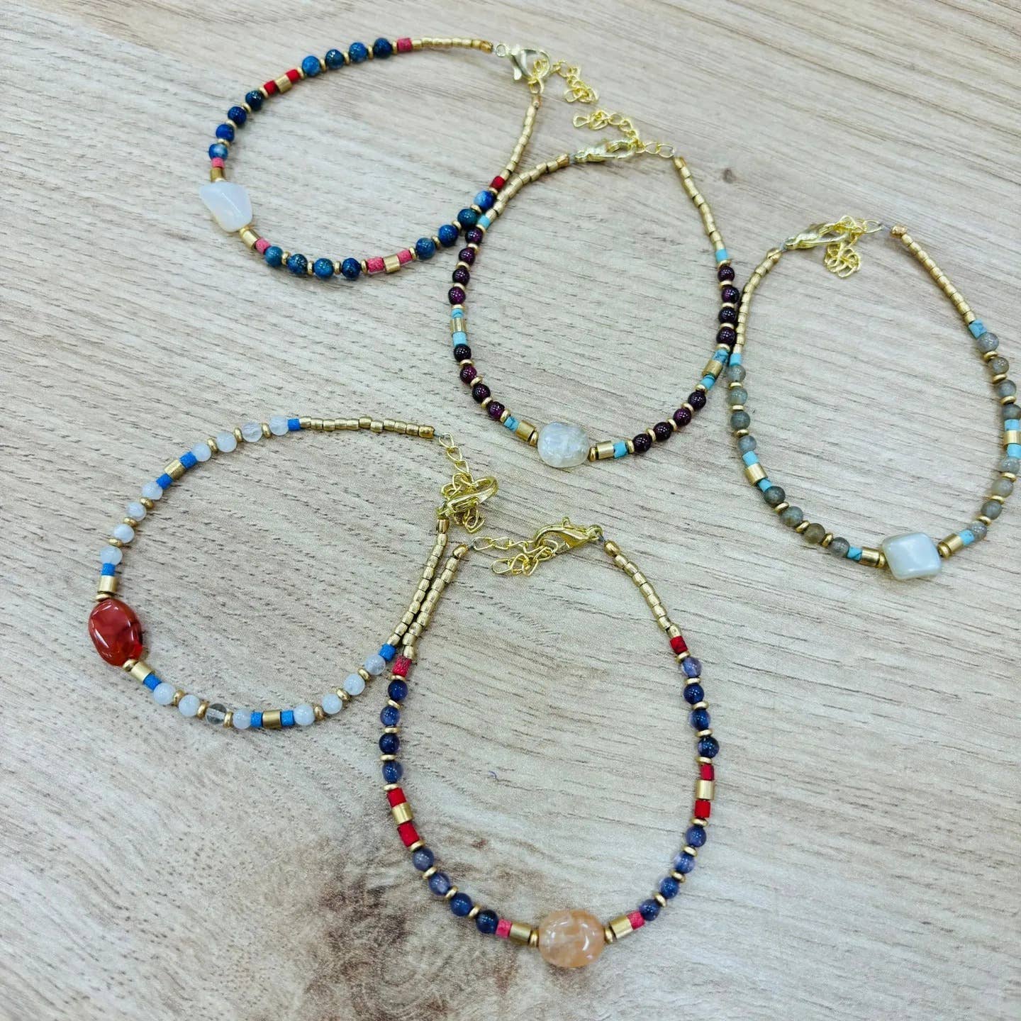 Hecho a mano - Wholesale Beaded Bracelet - Bracelet with minerals and stones5