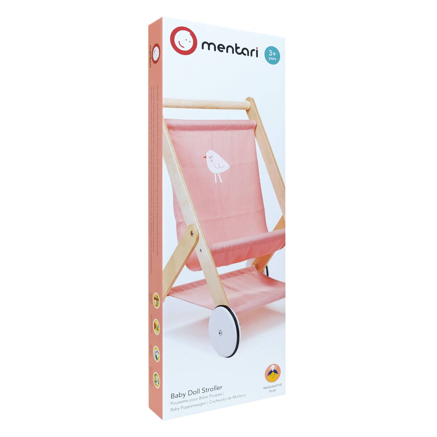 ThreadBear Design UK/EU – wholesale Doll pram – Kids – Mentari Baby Doll Stroller2