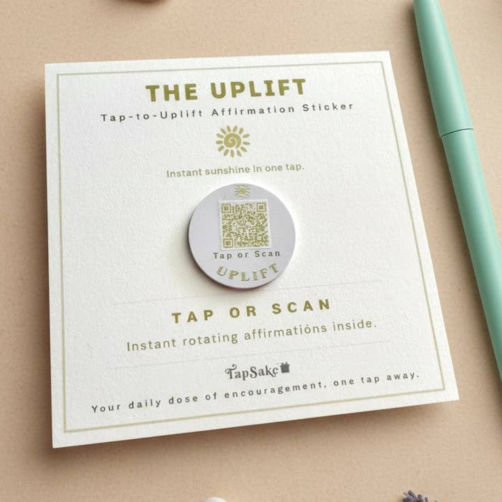 L'autocollant TapSake "L'Élévation (Encouragement)" pour la vente par TapSake
