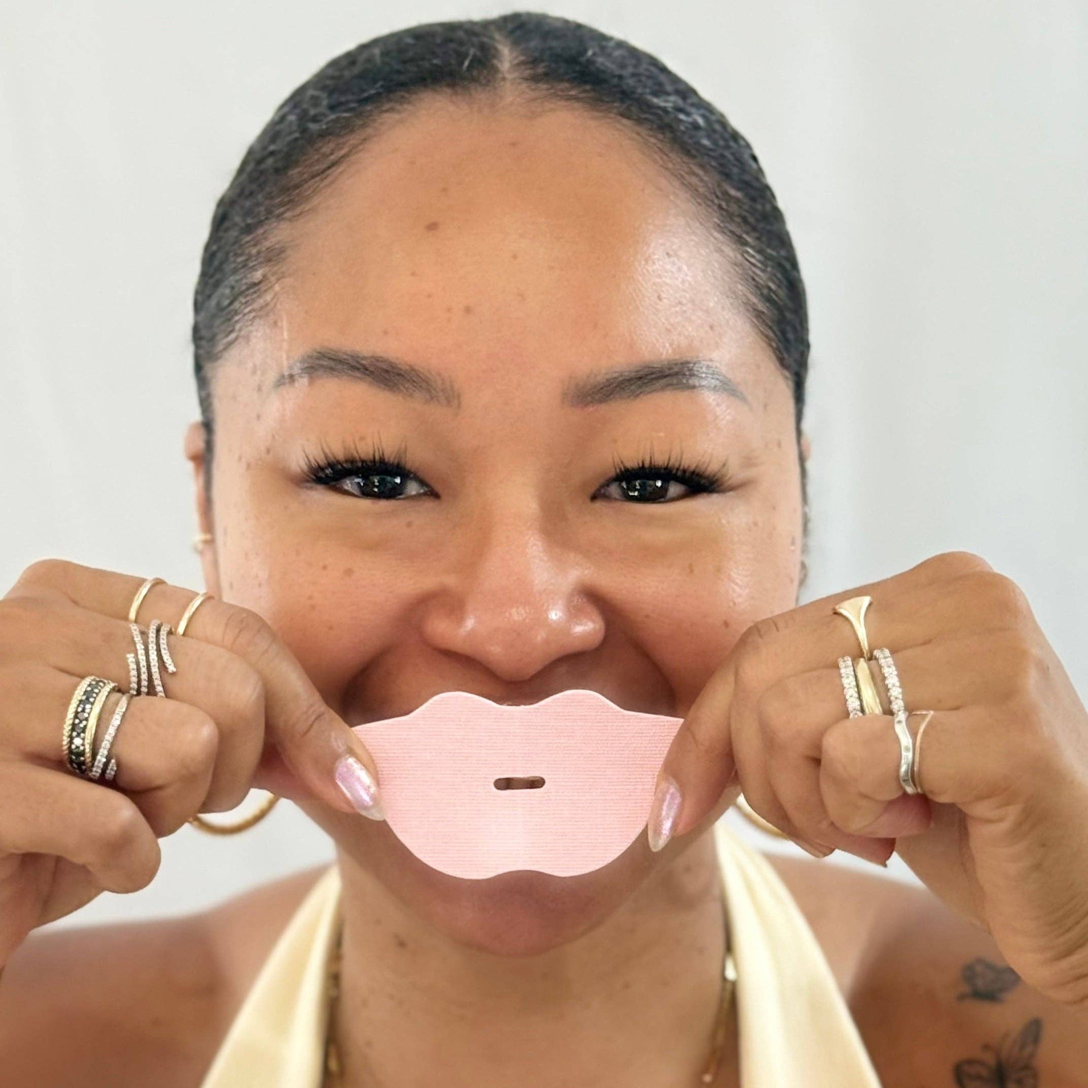 My Flexy – wholesale Sleep/eye mask – Mouth Tape - (Pink Lips)11