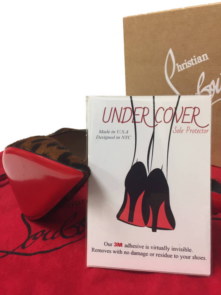 W4W products - Wholesale Shoe Accessories - Clear Sole Protector for Heels - 3M Sticker