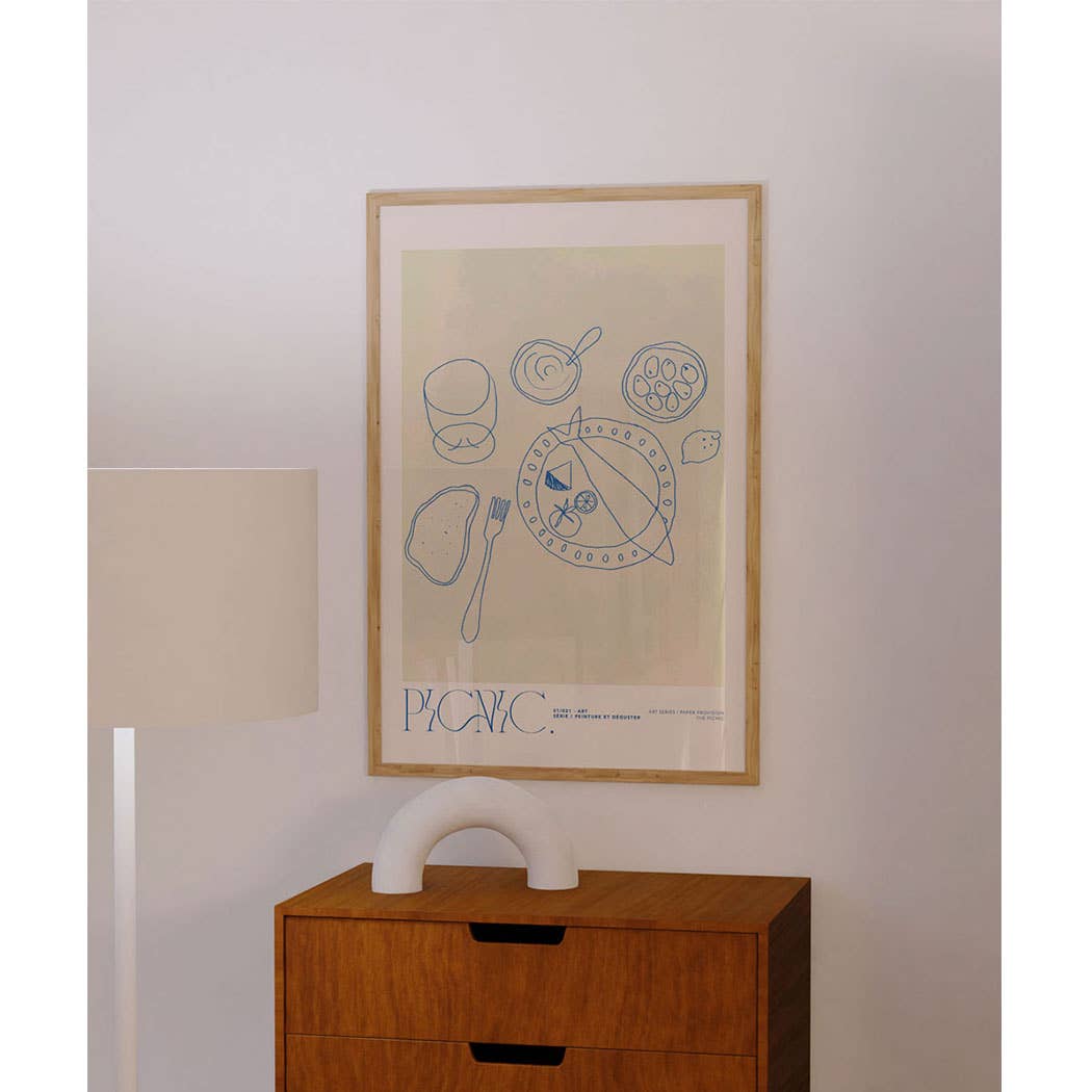 Paper Provision - Wholesale Art Print - Picnic Series 03 Modern Gallery Abstract Art Print1