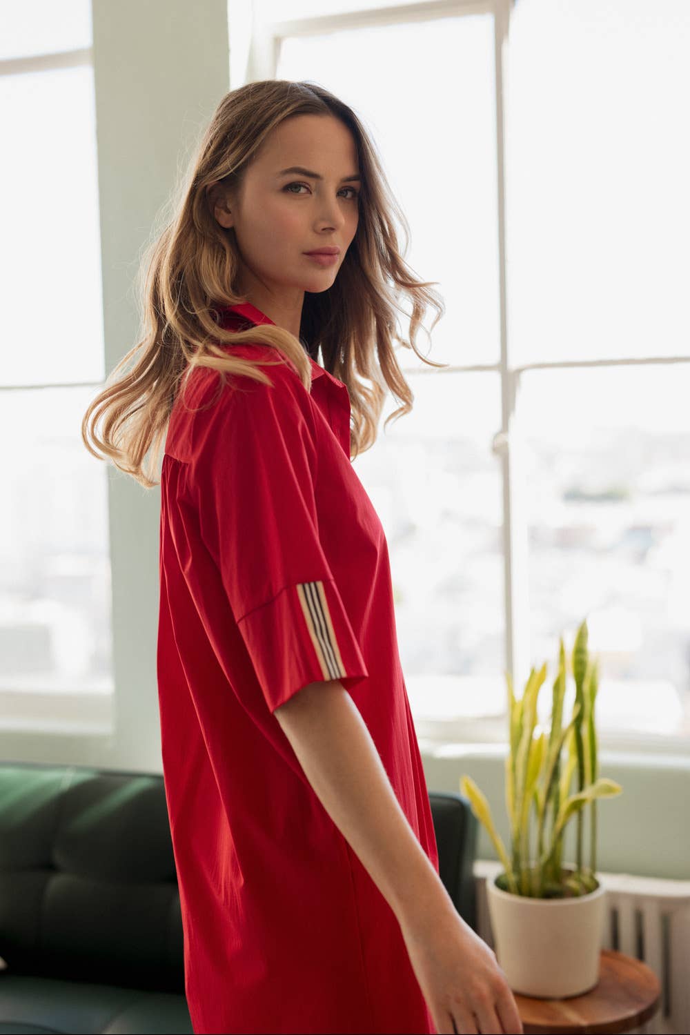 Joh Apparel - Wholesale Dress - Women's - Wendi Woven Tunic Dress8