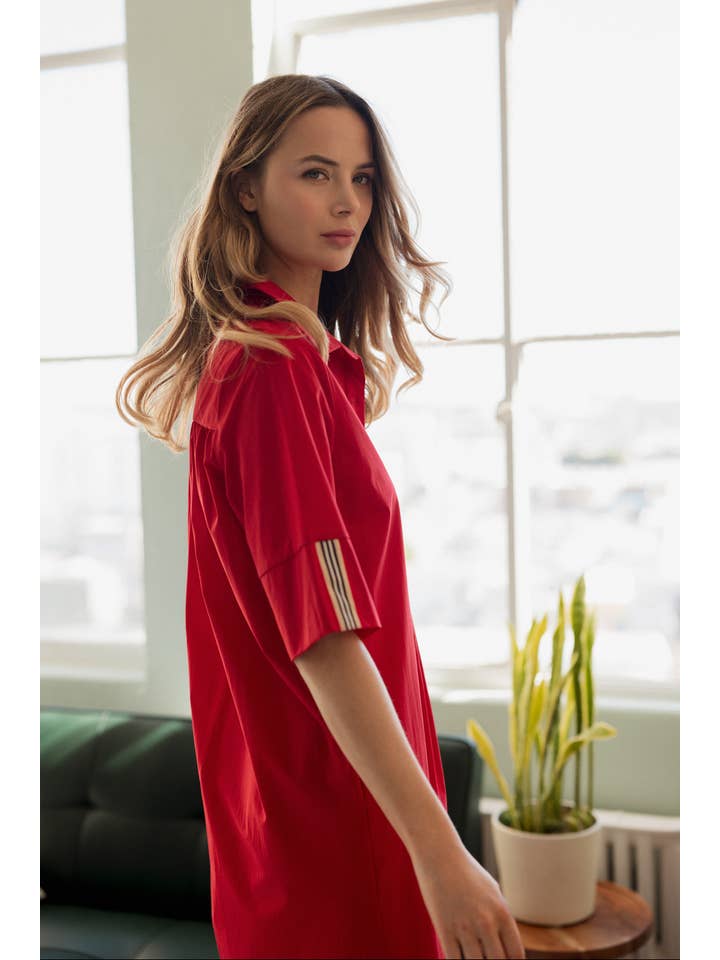 Joh Apparel - Wholesale Dress - Women's - Wendi Woven Tunic Dress8