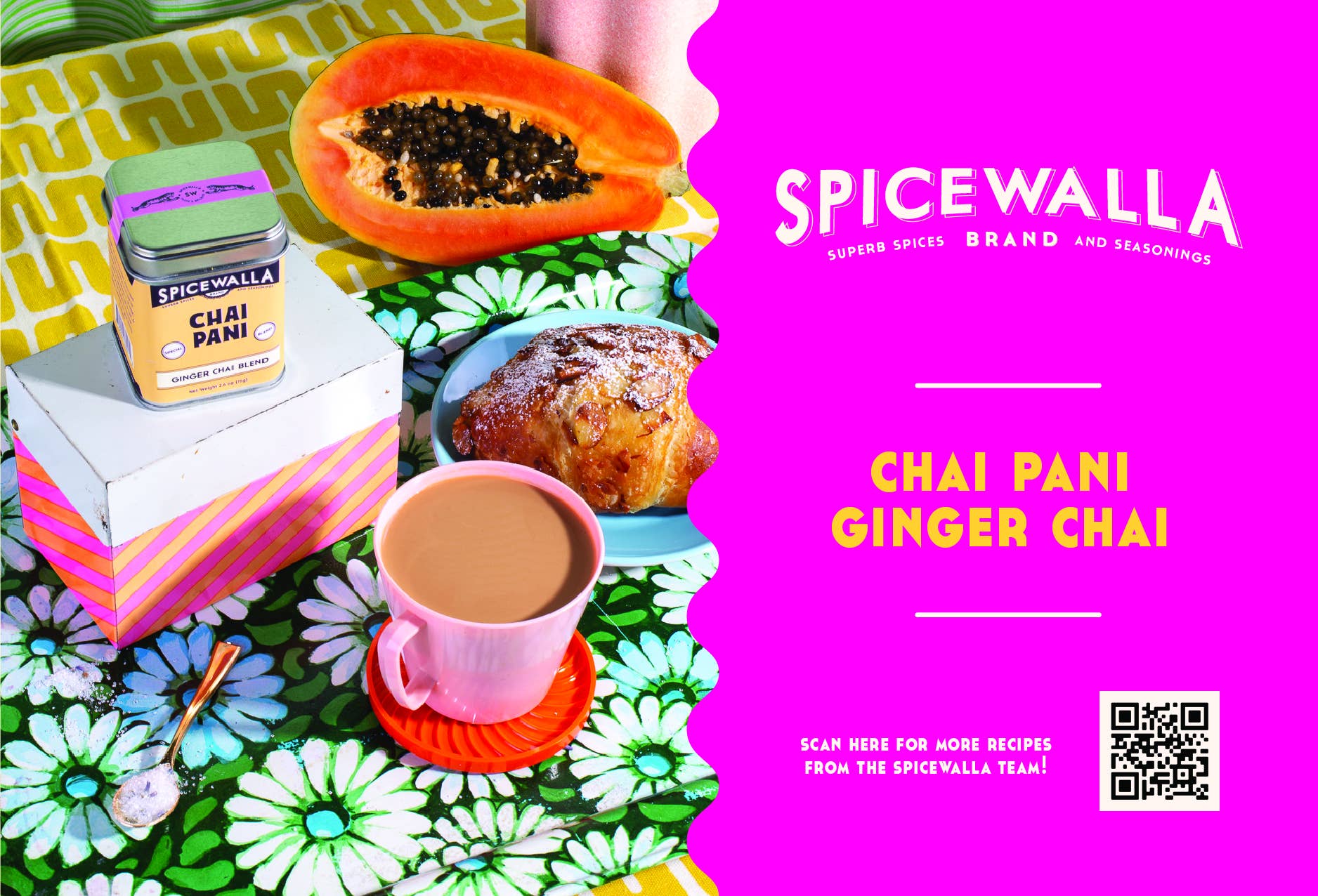 Spicewalla - Vendita all'ingrosso Tè sfusi - Chai Pani Ginger Chai3