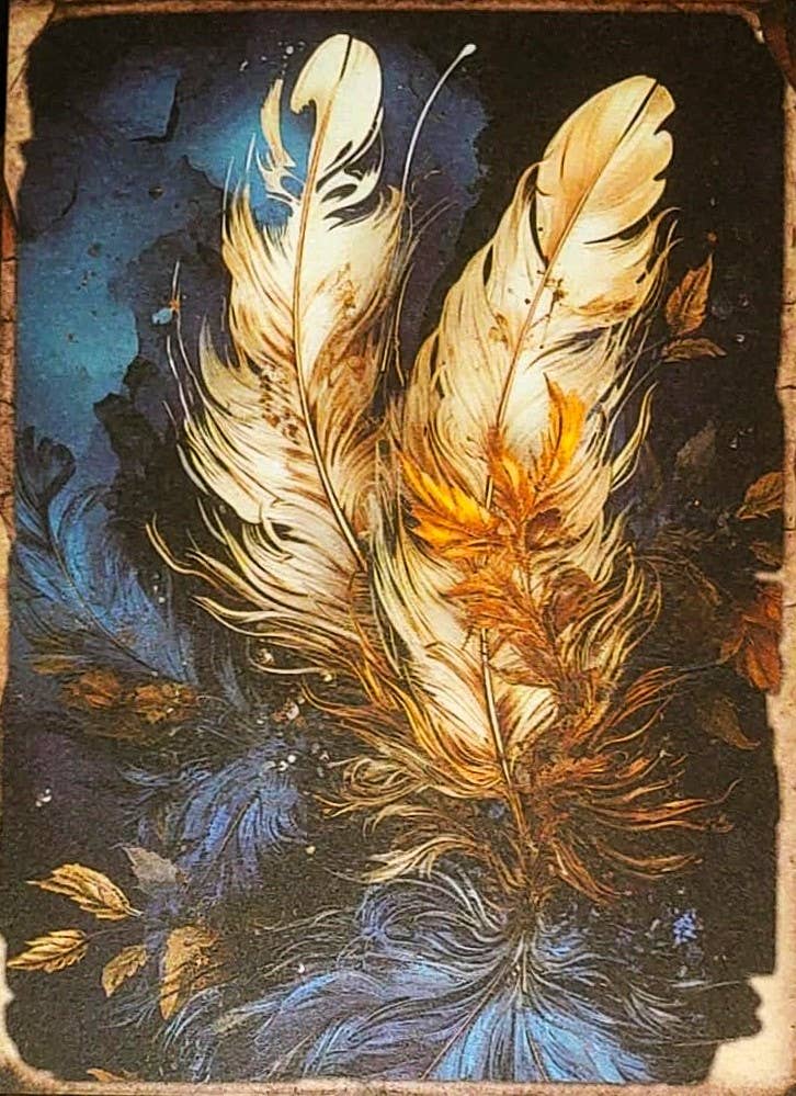 Slightly Askew Art - Wholesale Gallery Wall Set - Blue Witches - Set of 10 4" x 6" Decoupage Wood Wall Panels7