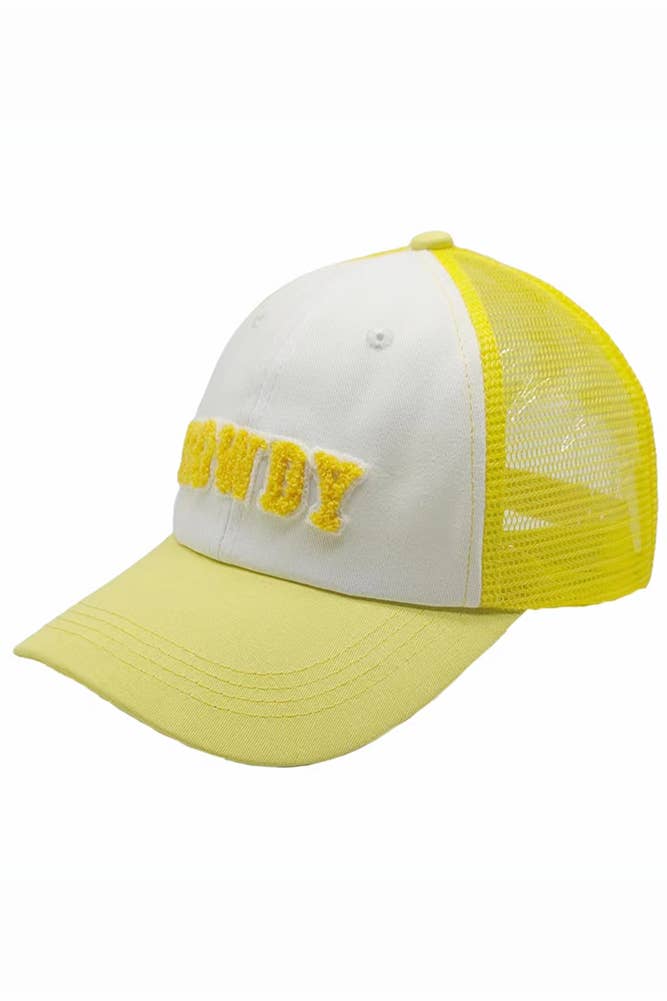 Hana - Wholesale Trucker Hat - Women's - HOWDY Mesh back Baseball Cap9