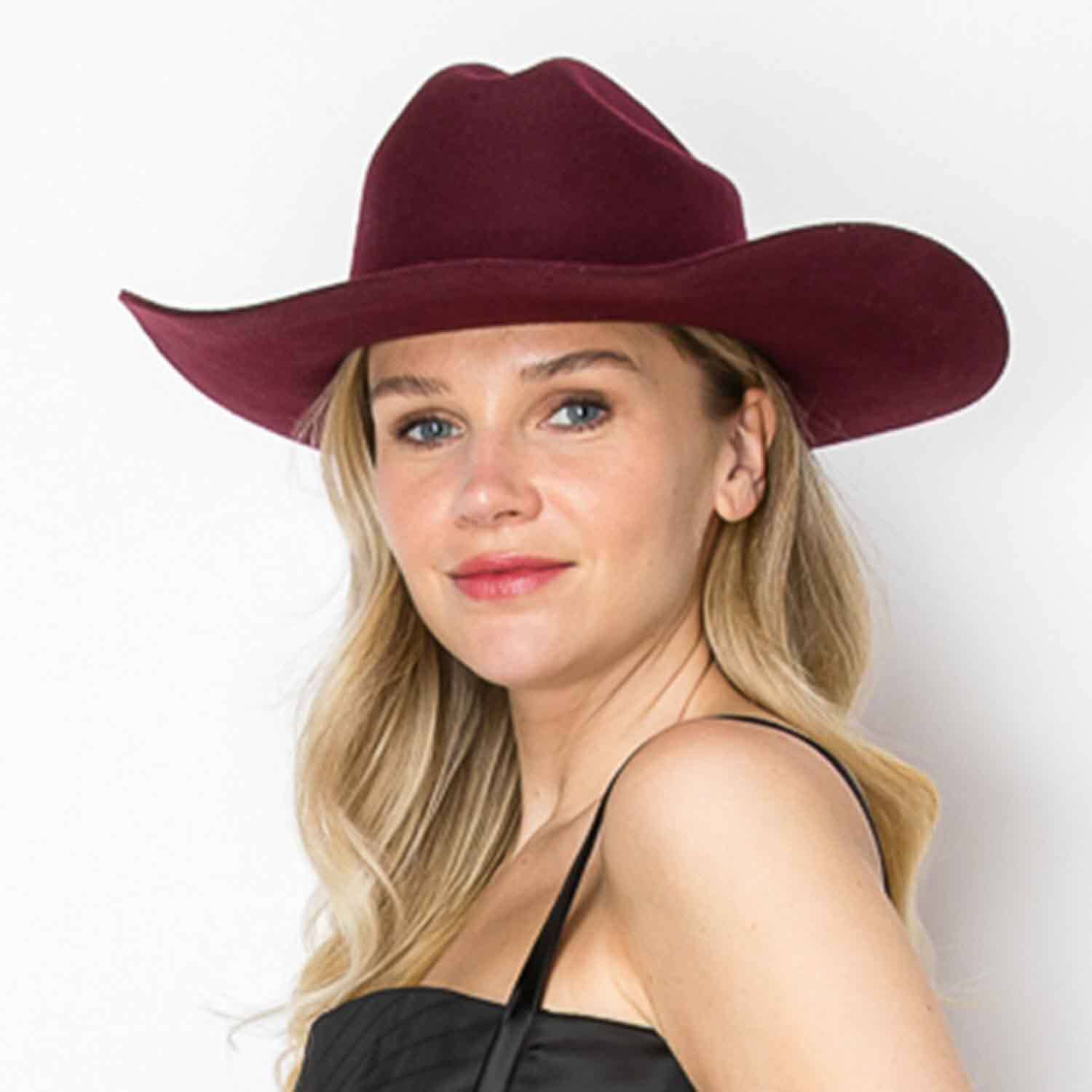 Bella Betty - Wholesale Hat Accessory - Women's - Premium Cattleman Cowboy Hat  made from 100% Australian wool (Copy)5
