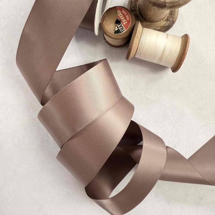 Imaginediy - Wholesale Ribbon - Gift Wrapping - Chocolate Chip Satin Ribbon on 10 Meter Rolls7