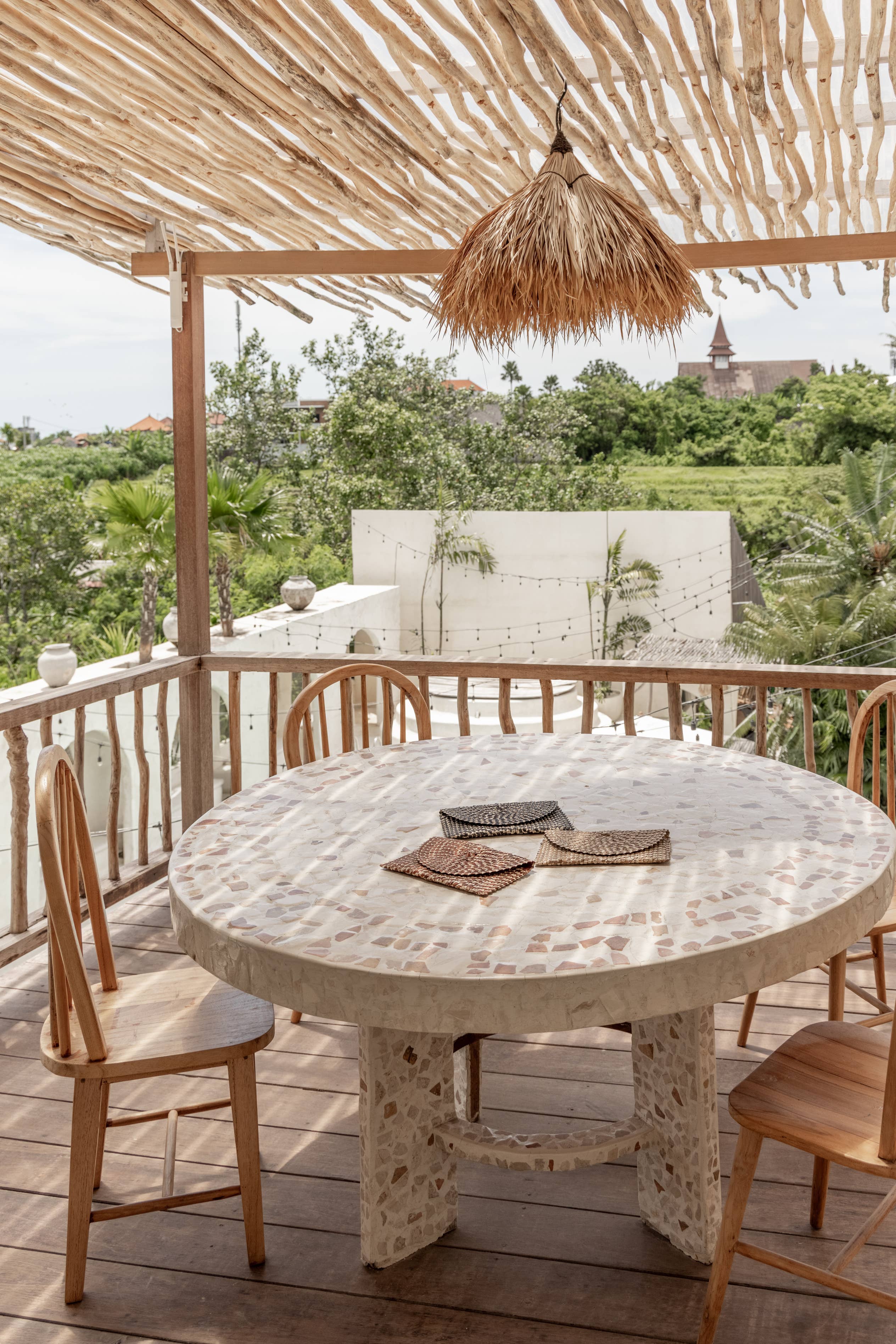 Village Thrive - Wholesale Clutch Bag - Women's - Rattan Clutch in Ombre4