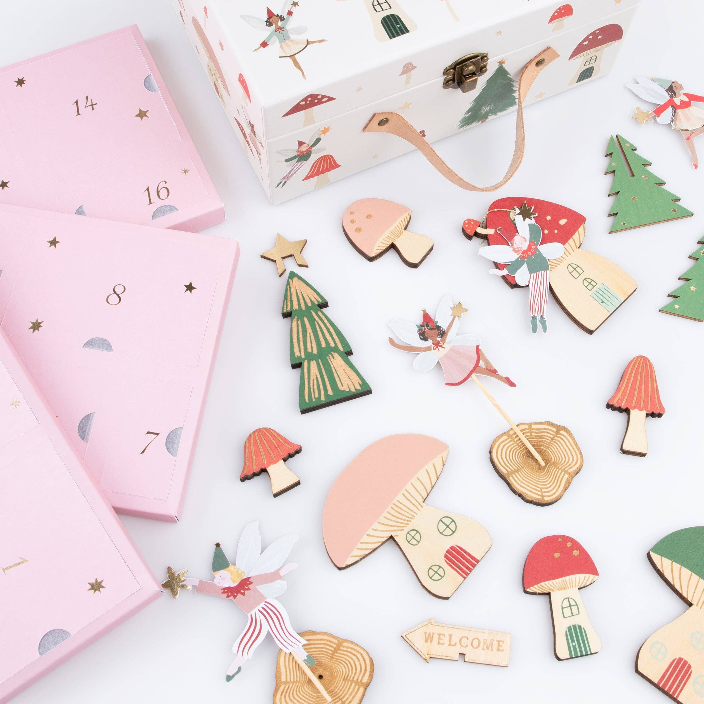Meri Meri – wholesale Advent calendar – Fairy Mushroom Advent Calendar3