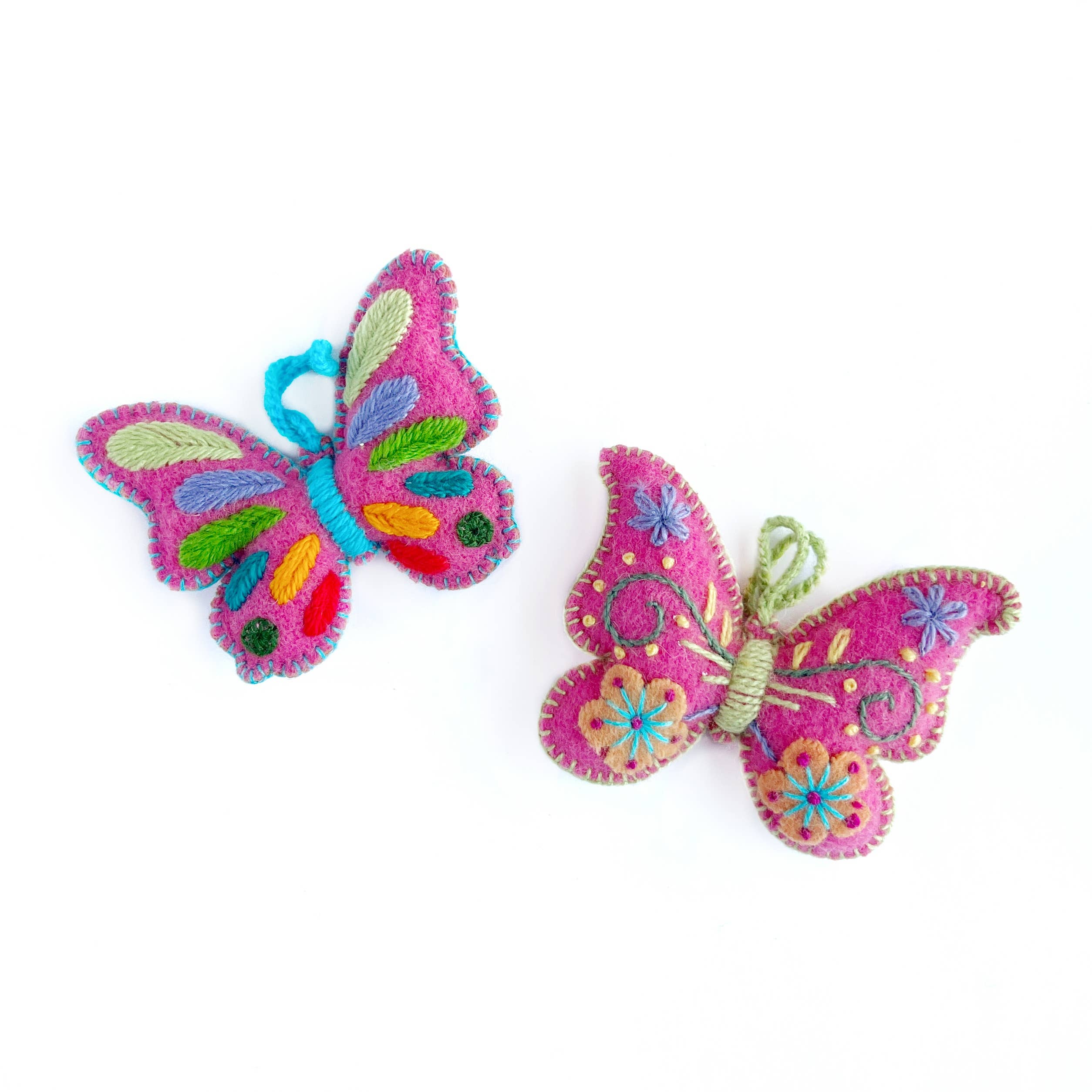 Ornaments 4 Orphans - Wholesale Ornament Set - Colorful Butterfly Christmas Ornaments, Assorted Bundle5