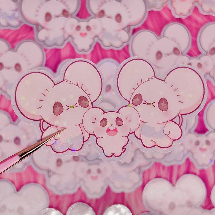 Maushold Stickers (2-3/4 inch/70 mm) for wholesale by Luminous Senecio