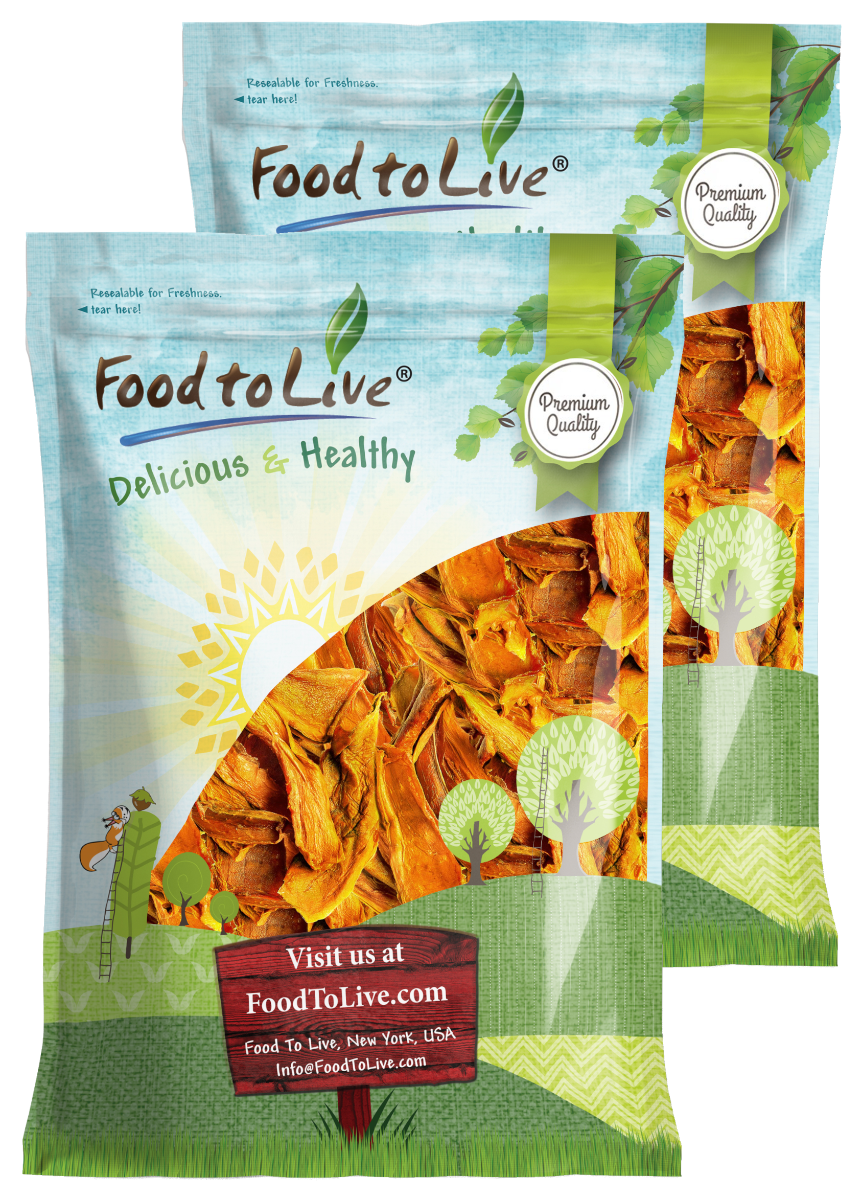 Food To Live - Wholesale Dried/Dehydrated Fruit - Dried Mango Strips – No Sugar Added. Vegan, Kosher, Bulk – by Food to Live7