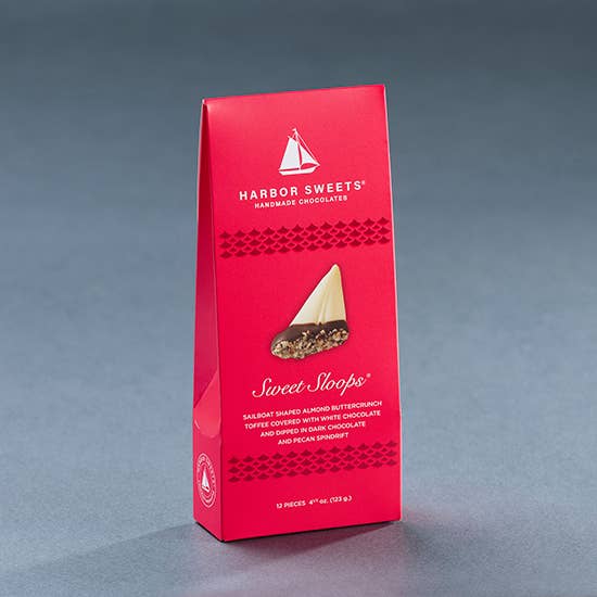 Harbor Sweets Chocolates - Wholesale Chocolate Box - Harbor Sweets Chocolates 12 Pcs Sweet Sloops Gable Box