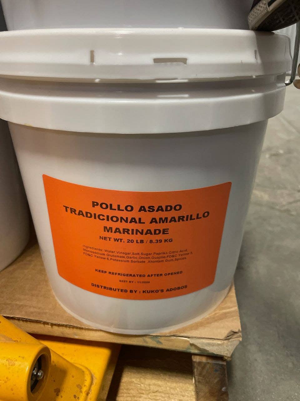 Kuko's adobos marinade sauce and seasoning - Wholesale Marinade - POLLO ASADO AMARILLO MARINADE7