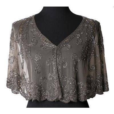 Western Fashion - Wholesale Cape - Women's - 8906 - Beaded Flapper Cape31