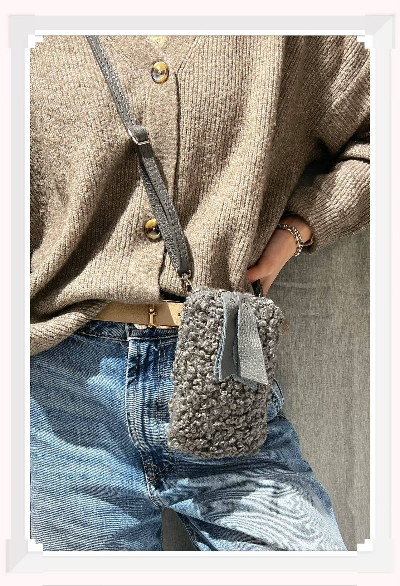 Z et Z - Venta al por mayor Bandolera - Mujer - Bolso portátil peludo C100345