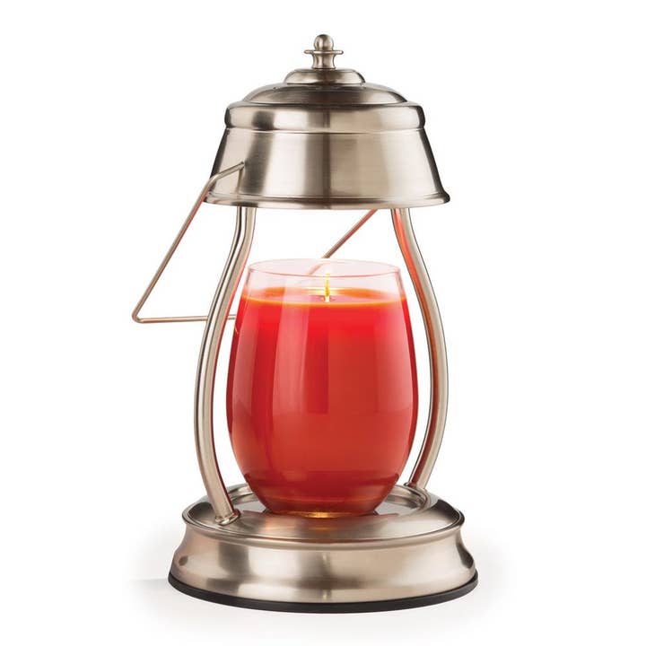 Candle Warmers Etc. Duftlampen & Kerzen - Wholesale Wax Warmer - CANDLE WARMERS® HURRICANE lantern for scented candles brush nickel