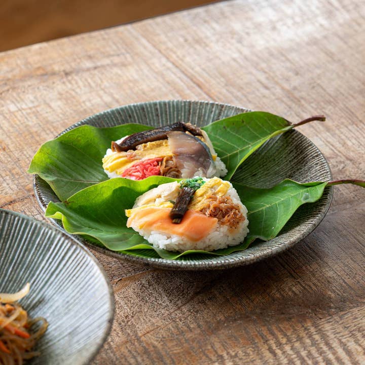 Japanese Seasonal Color Uguisu 7.5 Plate for wholesale by Yamani