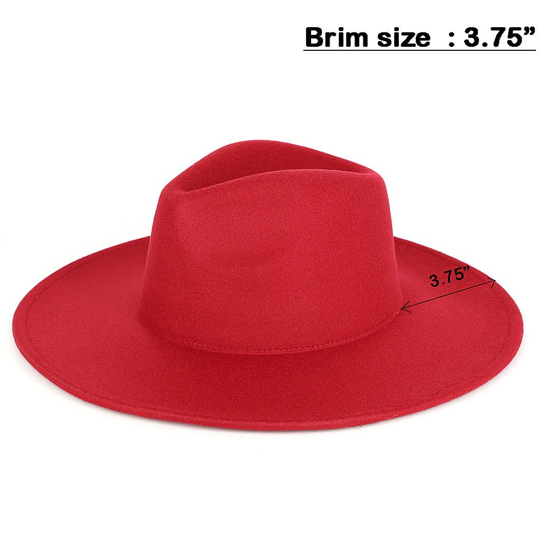 3AM BY H&D ACCESSORIES - Wholesale Fedora - Women's - SOLID PANAMA HAT1
