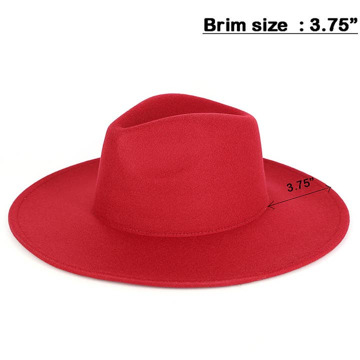 3AM BY H&D ACCESSORIES - Wholesale Fedora - Women's - SOLID PANAMA HAT1