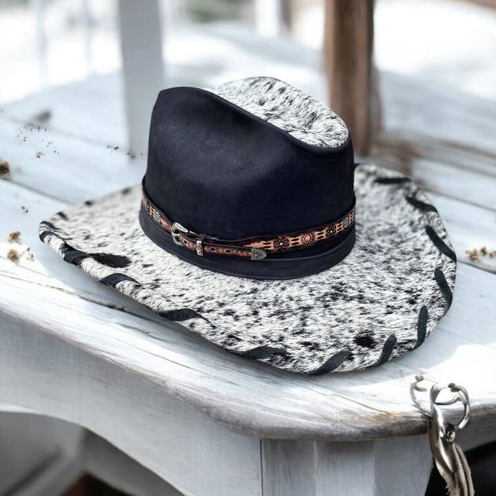 Western Linens – wholesale Hat accessory – Women's – Western Hat Band Tooled Leather