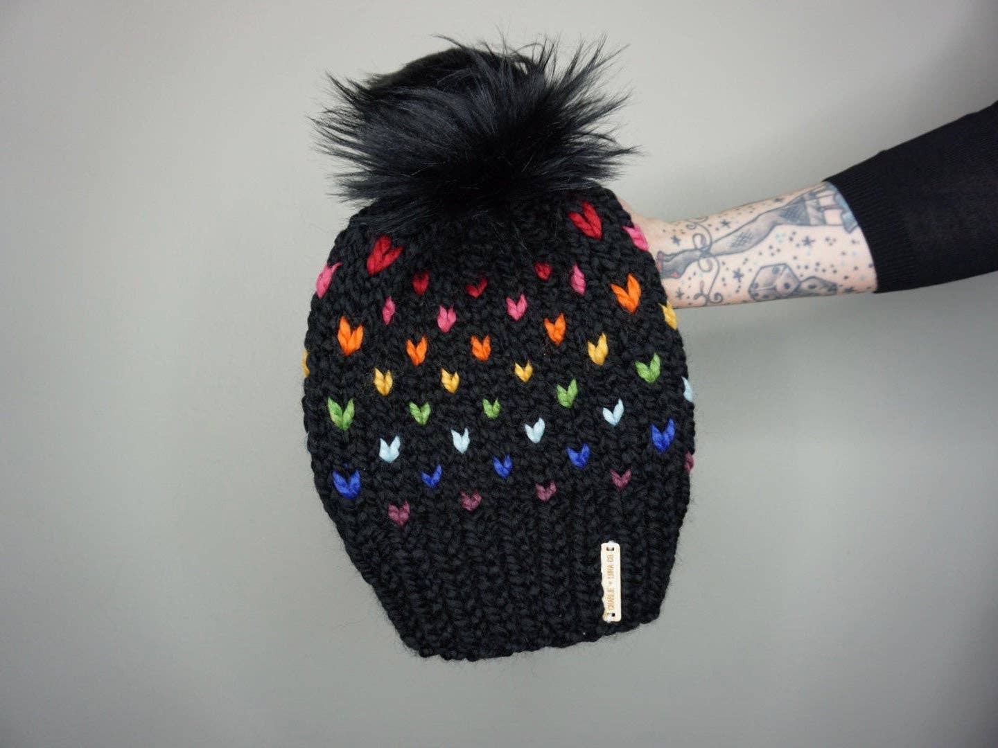 Charlie & Luna Co. - Wholesale Beanie - Unisex - The Rainbow Luna Beanie- Winter 2026, knit hat, Pride, LGBTQ0