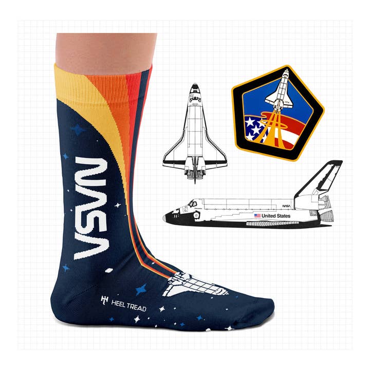 NASA Space Socks for wholesale by Sock Affairs