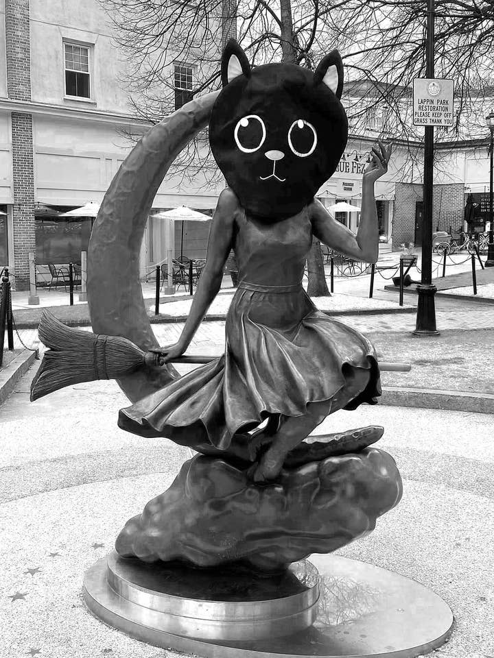 “Looking Good Samantha” Salem postcard for wholesale by Notso Kitty